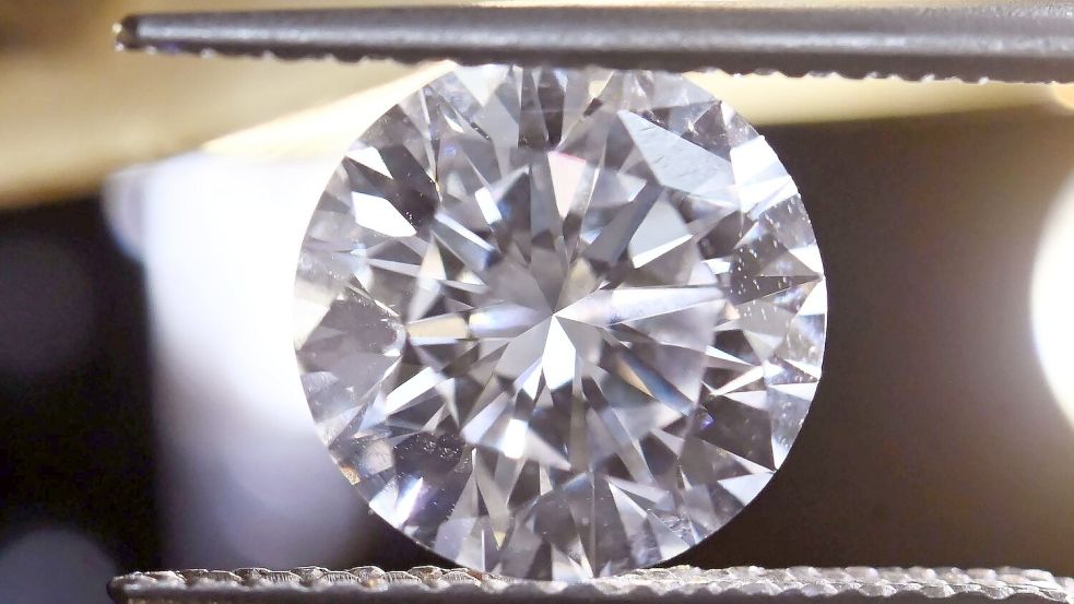 Geschliffen funkeln Diamanten. (Archivbild) Foto: Uli Deck