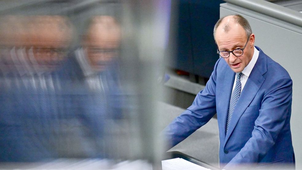 Merz richtet vor dem EU-Gipfel einen eindringlichen Appell an die Partner. Foto: Sebastian Gollnow/dpa