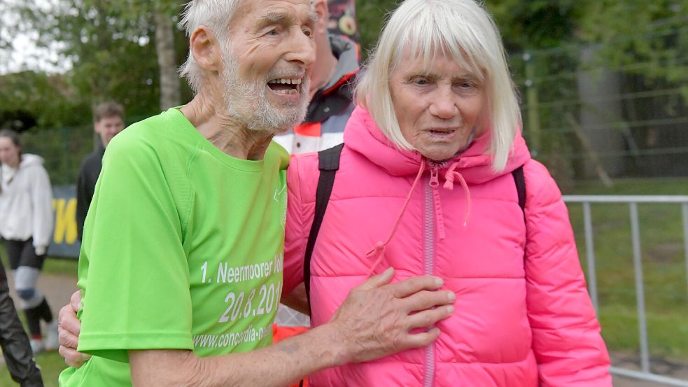 Diedrich Steinke bei seinem letzten Ossiloop 2024.