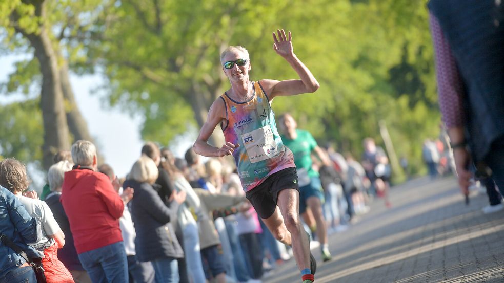 Peter Steinke beim Ossiloop 2025.