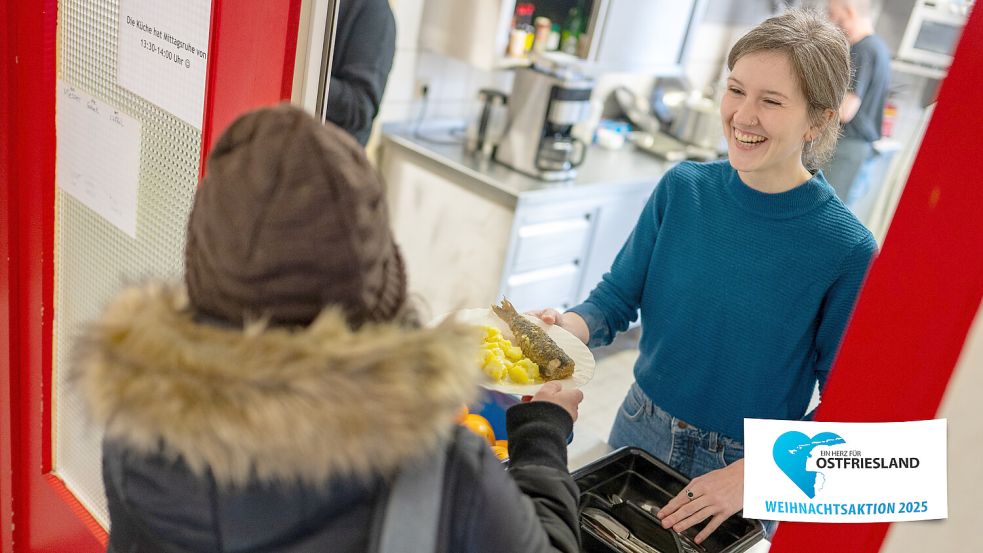 How much is the fish? Im Tagesaufenthalt in Emden tatsächlich nur zwei Euro. Foto: Klaus Ortgies