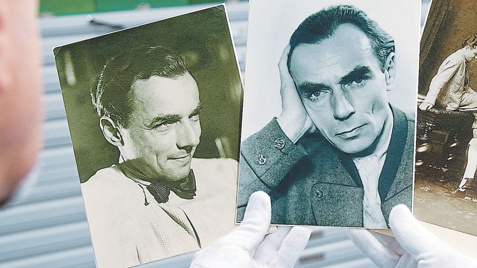 Die vielen Gesichter des Erich Kästner - 2013 in einer Ausstellung des Deutschen Literaturmuseums in Marbach. Foto: dpa/Jonas Schöll