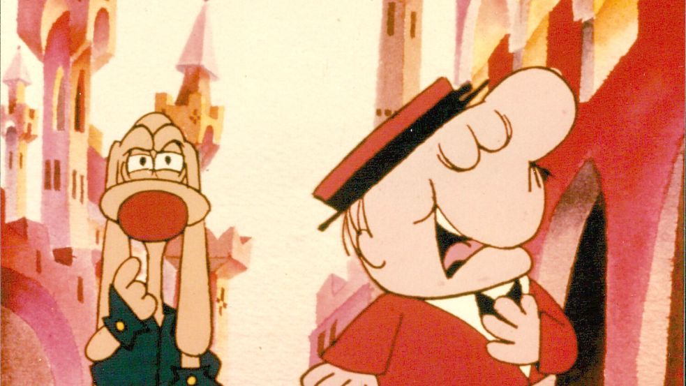 Er suchte buchstäblich das Glück: Italiens Trickfilm-Legende „Herr Rossi“ in den 70ern. Foto: IMAGO/United Archives/Publicity Still