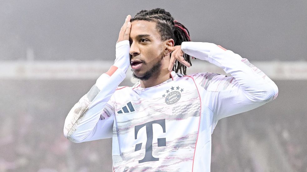 Traf beim Münchner Sieg in Heidenheim: Offensiv-Ass Michael Olise. Foto: Harry Langer