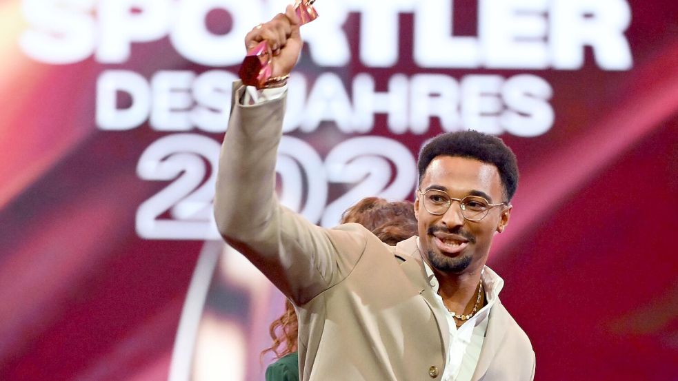 Zehnkämpfer Leo Neugebauer ist Sportler des Jahres. Foto: Uli Deck