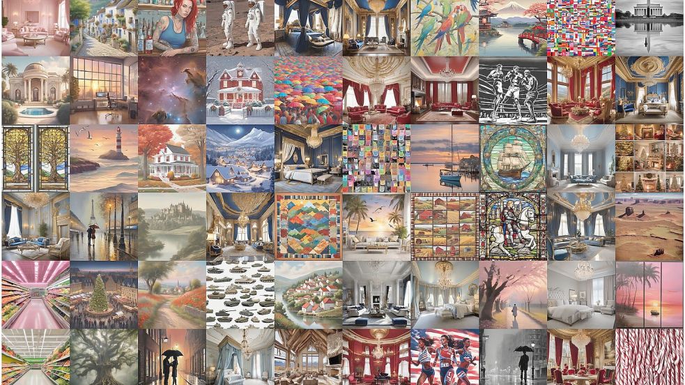 Die KI scheint sich daran zu orientieren, was Menschen oft fotografieren. Foto: -/Hintze et al./Patterns/dpa