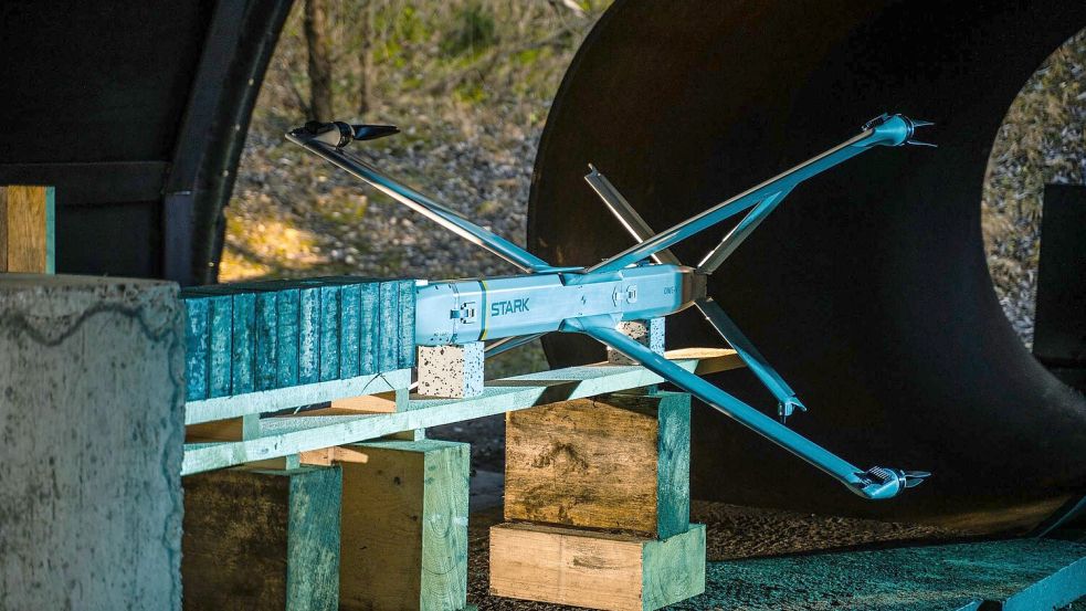 Der als erfolgreich bezeichnete Industrietest soll die Grundlage dafür legen, um die Bundeswehr zügig mit der Drohnenwaffe ausstatten zu können, teilten die Unternehmen nach dem Test mit. Foto: Mbda Deutschland Gmbh/dpa