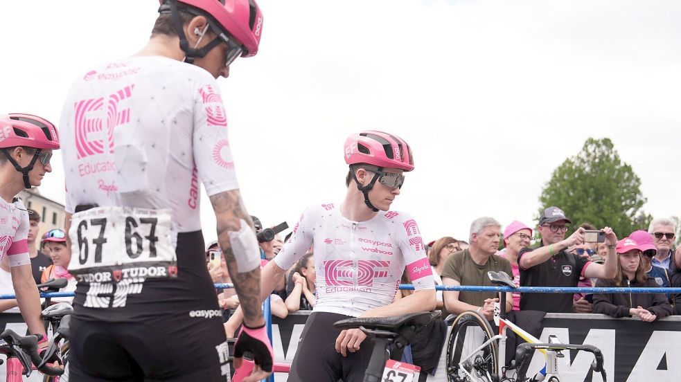 An Borreliose erkrankt: Der Radprofi Georg Steinhauser. (Archiv) Foto: Massimo Paolone