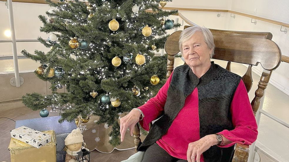 Sich einfach mal zurücklehnen. Das kann Reinhild Broxtermann nach jahrelangem Stress während der Adventszeit nun im betreuten Wohnen „Am Bergerskamp.“ Foto: Tagespflege Am Bergerskamp