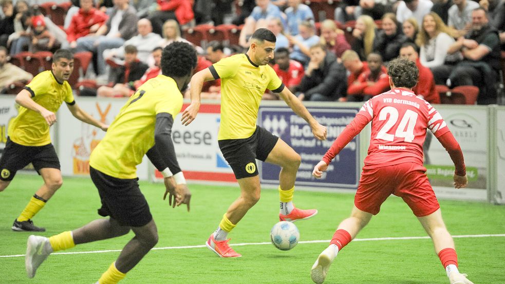 Titelverteidiger Middels gewann die Vorrundengruppe. Nur gegen den krassen Außenseiter Borssum II gab es eine Niederlage. Fotos: Stephan Friedrichs