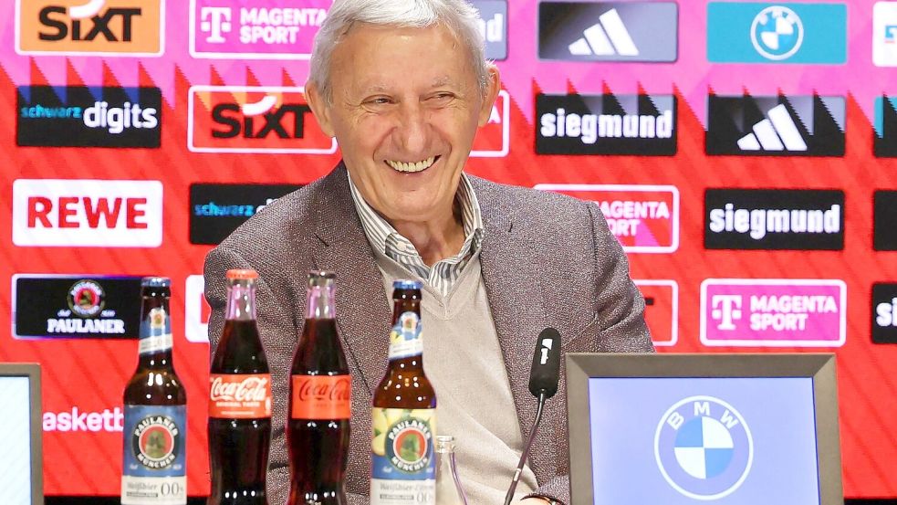 Svetislav Pesic ist zurück als Trainer bei Bayerns Basketballern. Foto: Matthias Stickel