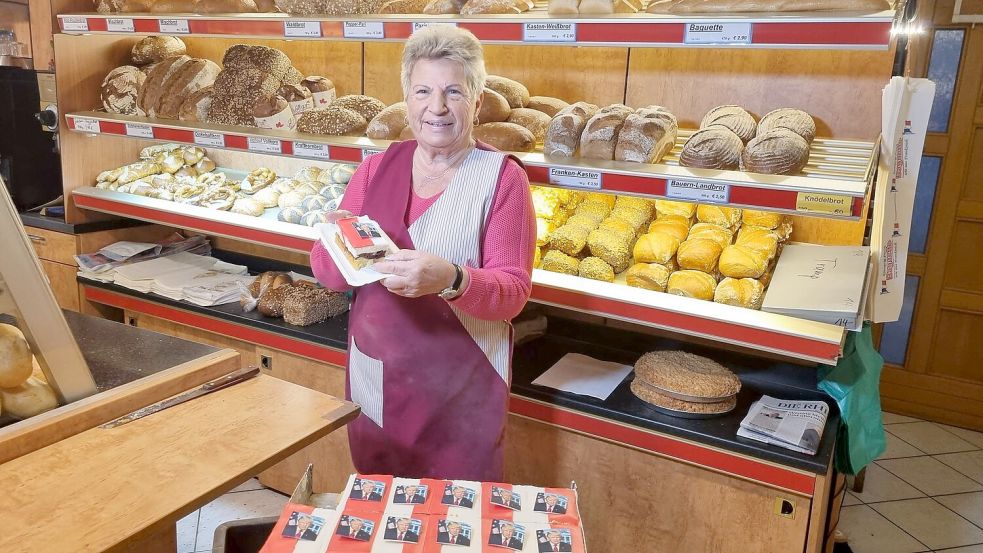 Die Trump-Schnitte aus dem Hause Trump sorgte für Aufsehen. (Archivbild) Foto: René Priebe/dpa