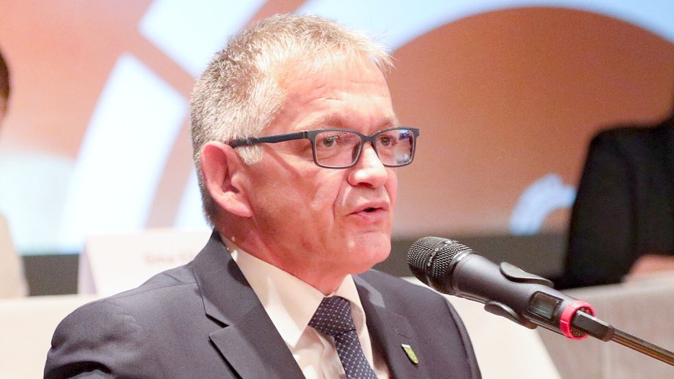 Der Auricher Landrat Olaf Meinen. Foto: Romuald Banik