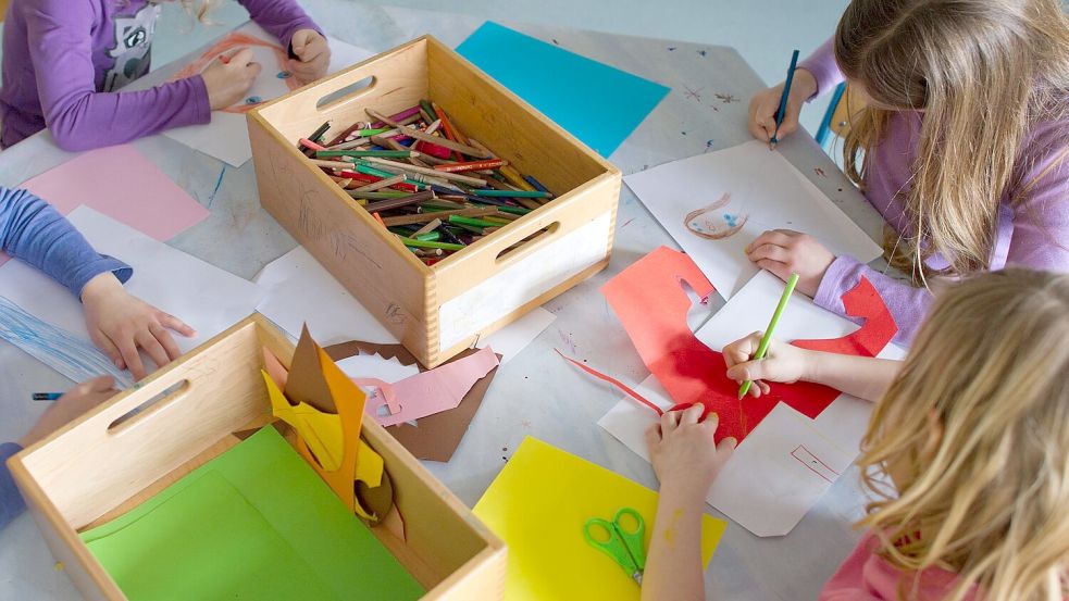 Die Ganztagsbetreuung soll schrittweise kommen. (Symbolbild) Foto: Uwe Anspach