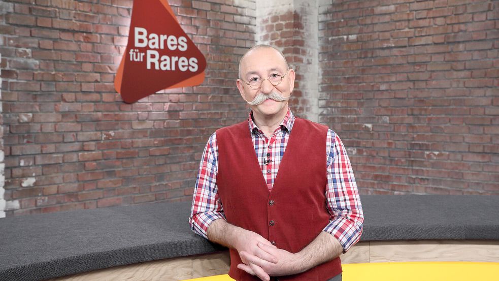 Horst Lichter moderiert seit 2013 das erfolgreiche ZDF-Format „Bares für Rares“. Seinen Bart trägt er allerdings schon deutlich länger. Foto: ZDF/Frank W. Hempel