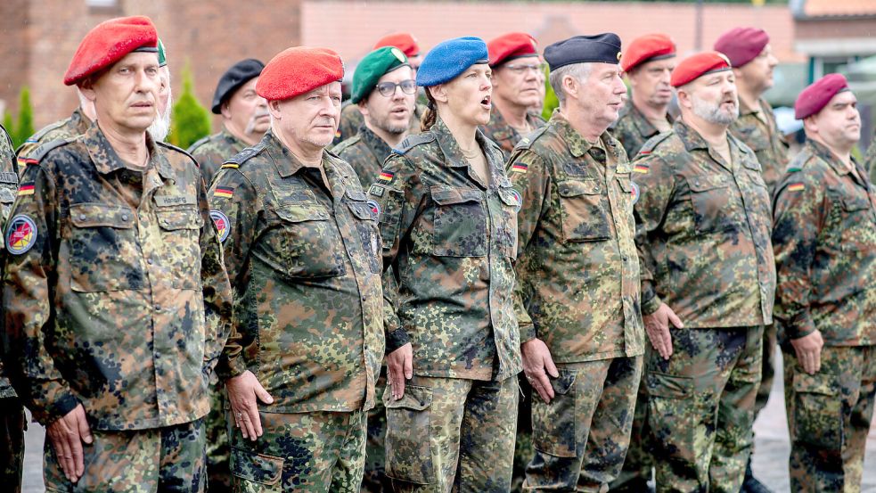 Nur bis zum 65. Geburtstag dürfen Reservisten zur Bundeswehr beordert werden. Foto: dpa/Hauke-Christian Dittrich