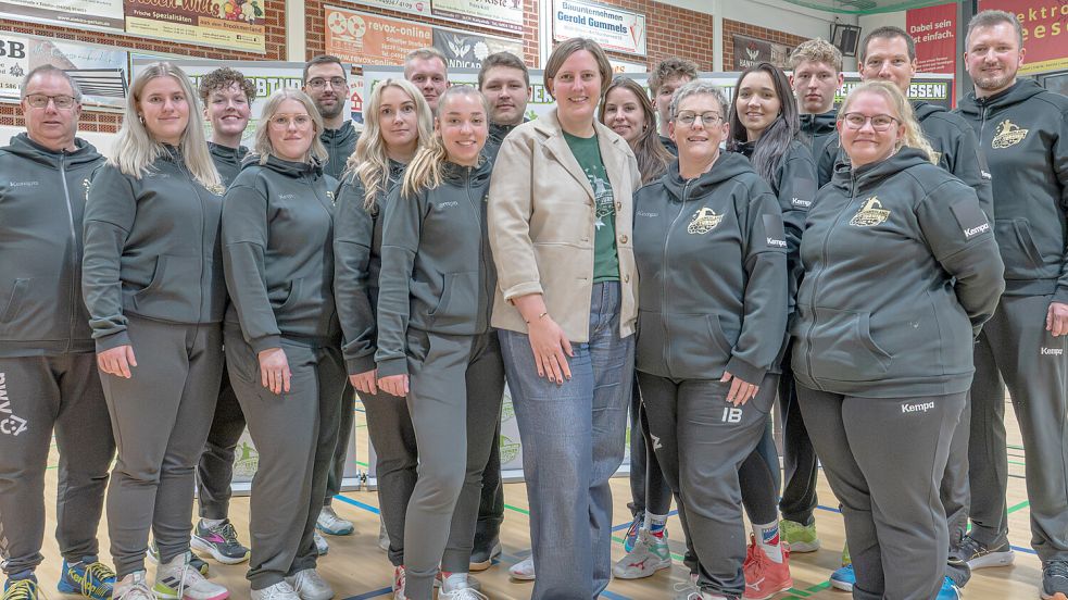 Ohne sie wäre das Spektakel nicht möglich: Das Orga-Team. Foto: Folkert Bents