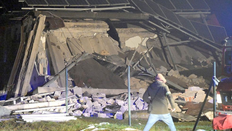 Drei Männer kamen beim Einsturz eines Daches in der Ostslowakei ums Leben. Foto: Frantisek Ivan