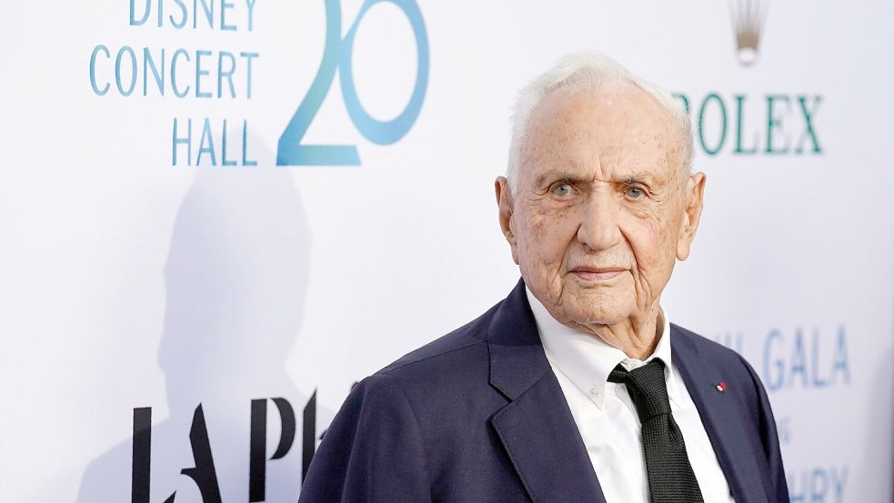 Der Architekt Frank Gehry ist im Alter von 96 Jahren gestorben. (Archivbild) Foto: Chris Pizzello/Invision/AP/dpa