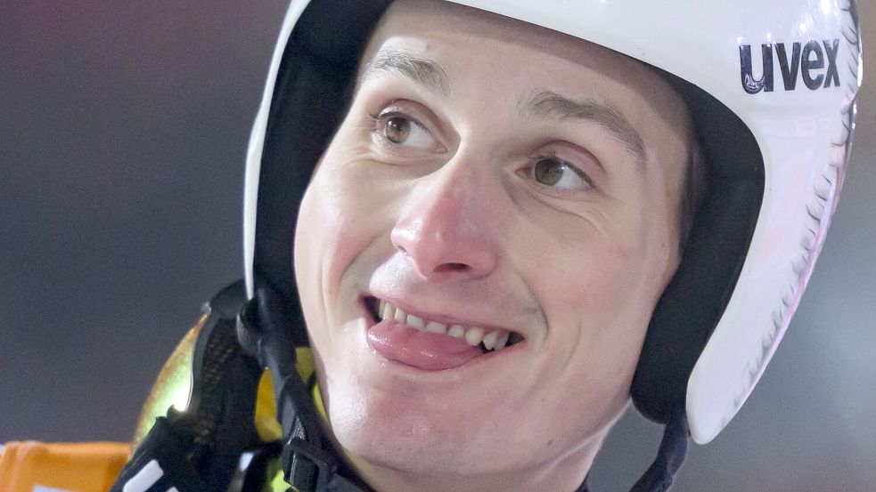 Domen Prevc führt im Gesamtweltcup. (Archivbild) Foto: Hendrik Schmidt