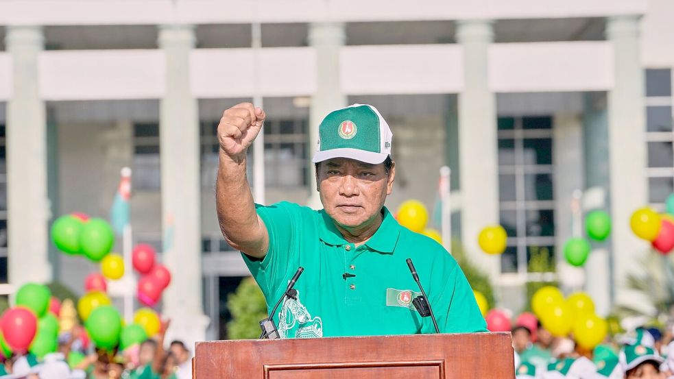 Es gilt bereits als sicher, dass die vom Militär unterstützte Union Solidarity and Development Party (USDP) die Wahl gewinnen wird. (Archivbild) Foto: Aung Shine Oo/AP/dpa