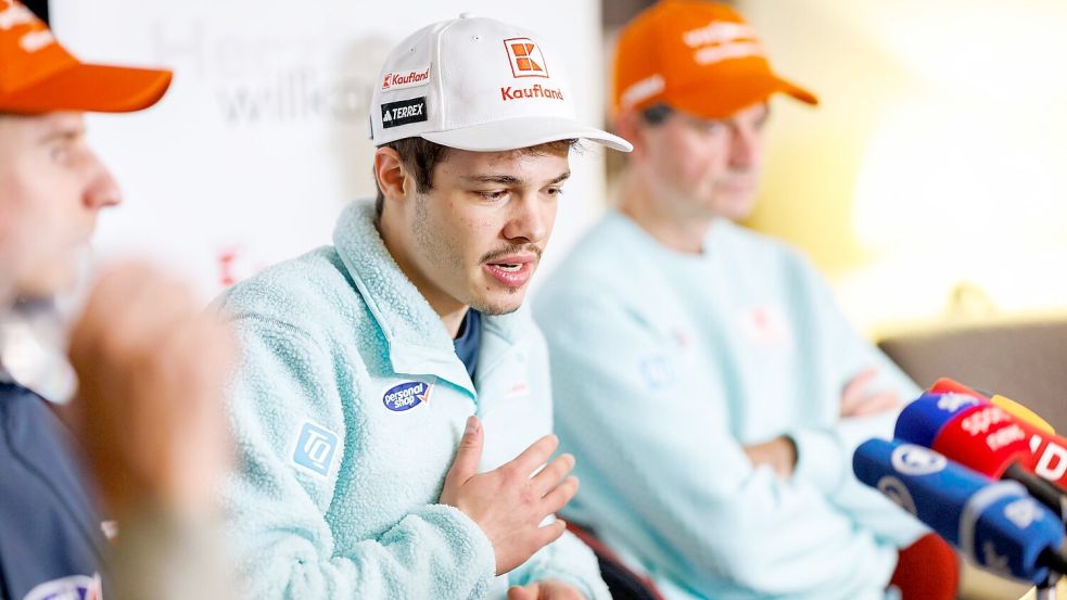 Im Zentrum der Aufmerksamkeit: Philipp Raimund. Foto: Daniel Karmann