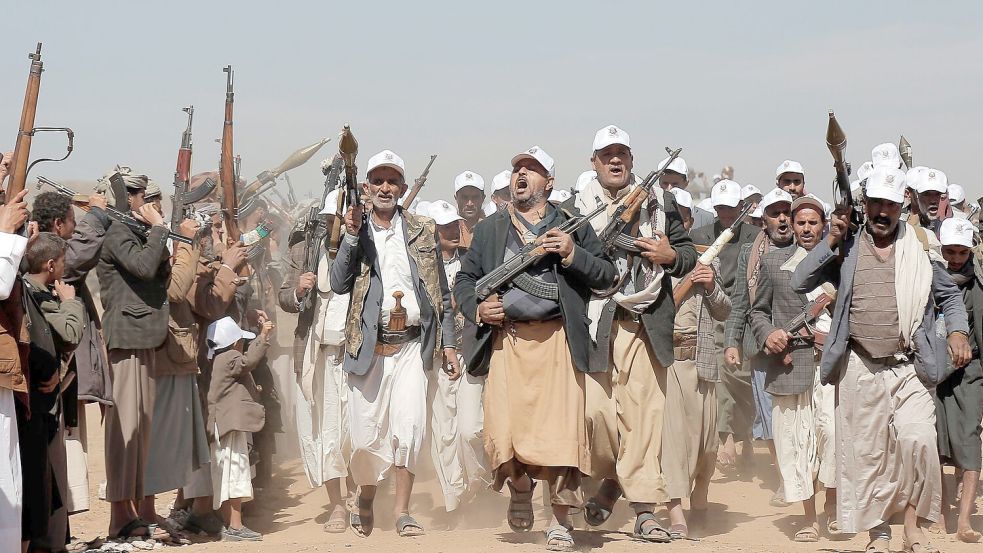 Nach Beginn des Gaza-Kriegs hatten die Huthi Israel immer wieder angegriffen. (Archivbild) Foto: ---/AP/dpa