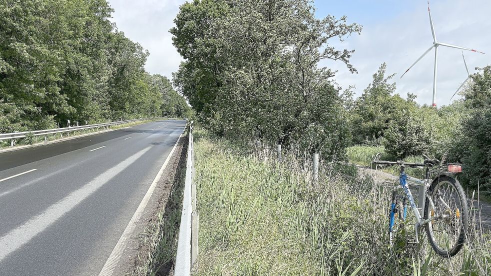 Die Radwegeplanung an der L1 ist nicht leicht. Zwei schmale Brücken sorgen für Probleme. Aber auch auf die Natur ringsum muss Rücksicht genommen werden. Ein geplantes Gutachten konnte nun nicht wie erhofft beauftragt werden. Foto: Karin Böhmer