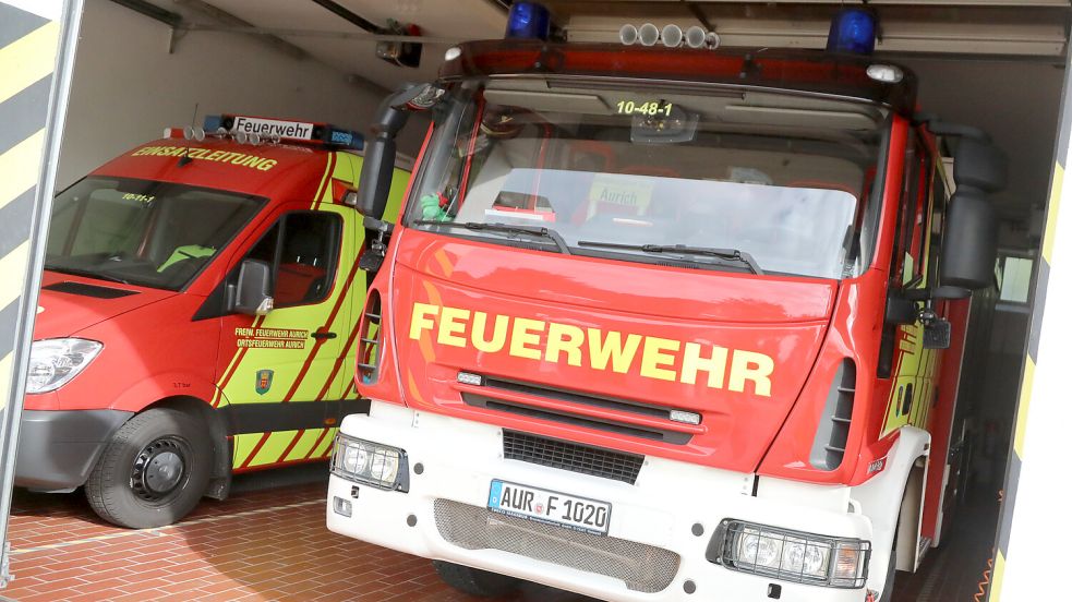 Die Feuerwehren in Aurich hatten in den vergangenen Jahren in der Silvesternacht nur wenig zu tun. Foto: Romuald Banik