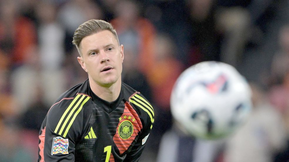 Steht Marc-André ter Stegen bei der WM im DFB-Tor? Das ist eine der großen Fragen zum Start ins WM-Jahr. (Archivbild) Foto: Federico Gambarini