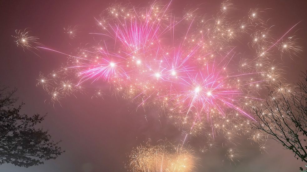In diesem Jahr soll wieder am Strand in Norddeich Silvester gefeiert werden. Feuerwerk ist am Weltnaturerbe allerdings verboten. Foto: Stephan Friedrichs