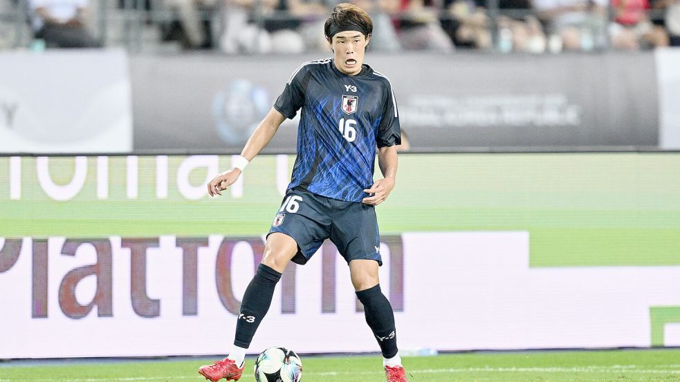 Kommt zu St. Pauli: Tomoya Ando. Foto: Imago/Aflosport