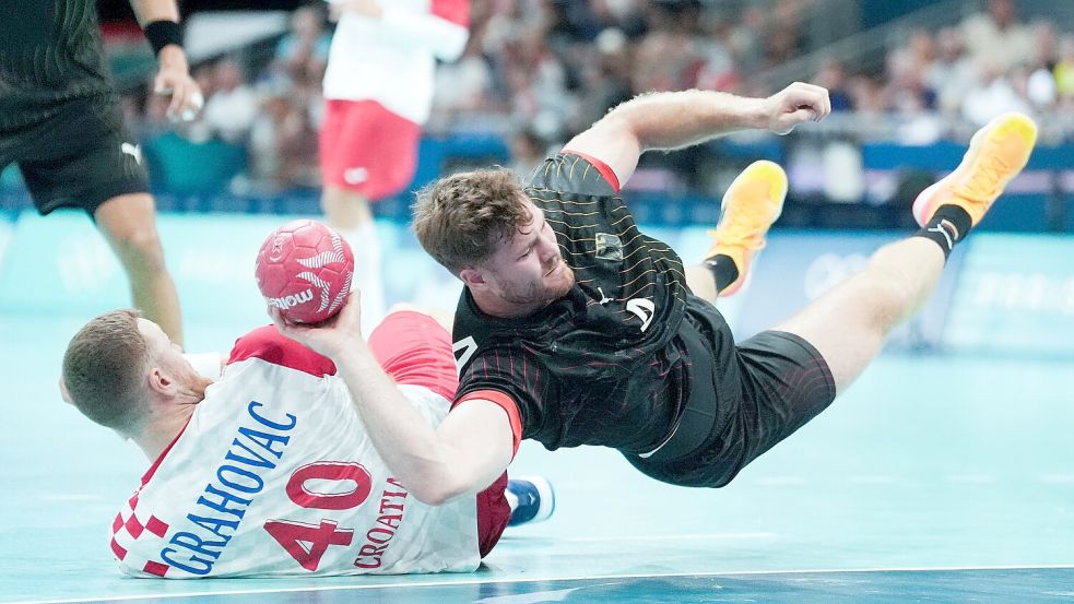 Die letzten drei Duelle gegen Kroatien hat die DHB-Auswahl allesamt verloren. (Archivbild) Foto: Marcus Brandt