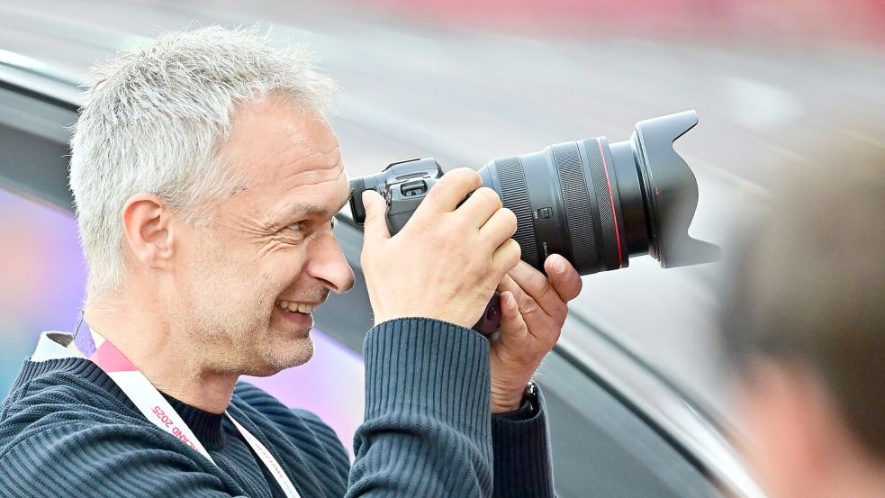 Christian Wück: WM-Qualifikation fest im Visier. (Archivbild) Foto: Sebastian Christoph Gollnow