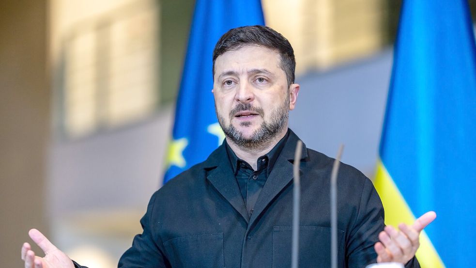 Im Ringen um ein Ende des Ukraine-Kriegs sollen sich am Samstag Sicherheitsberater aus EU- und Nato-Staaten treffen, wie der ukrainische Präsident Wolodymyr Selenskyj angekündigt hat. (Archivbild) Foto: Michael Kappeler/dpa