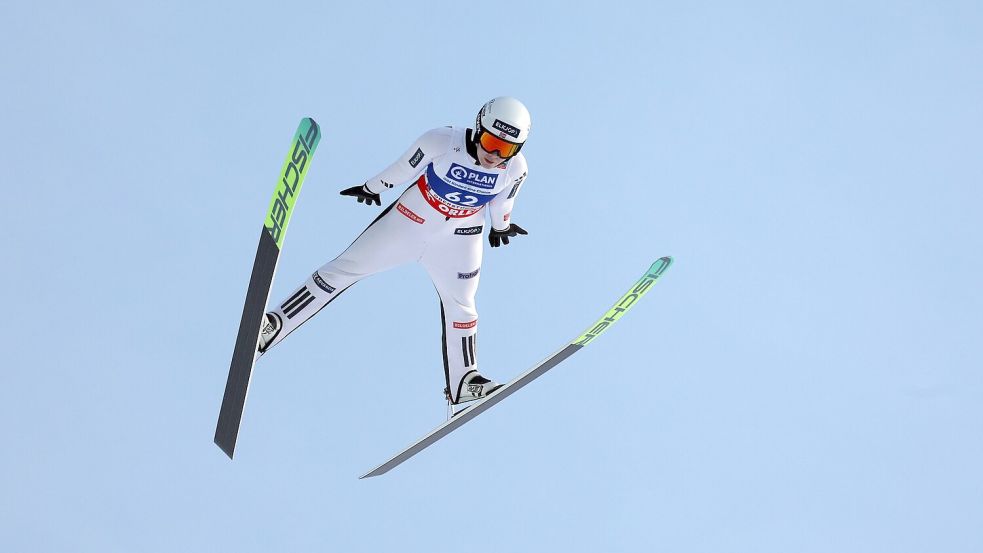 Die Norwegerin Strøm wurde wegen einer zweiten Sohle disqualifiziert. Foto: Karl-Josef Hildenbrand