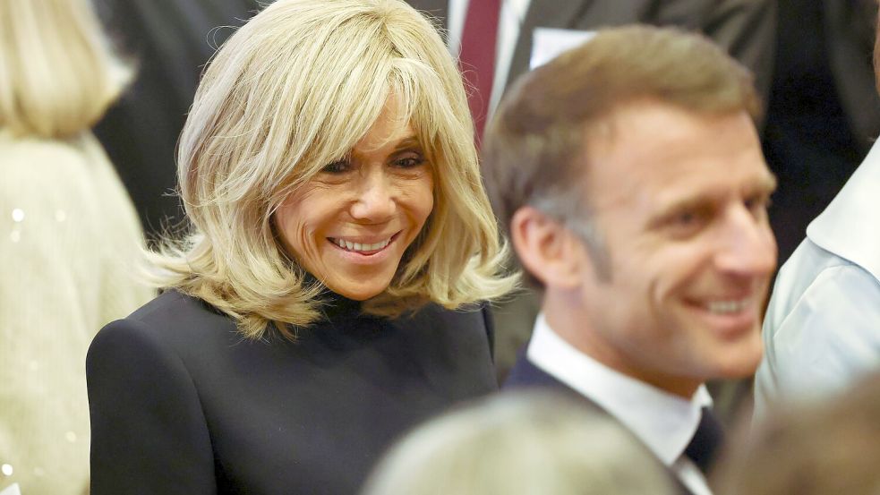 Brigitte Macron und ihre Familie leidet seit Jahren unter böswilligem Cybermobbing (Archivbild). Foto: Rolf Vennenbernd