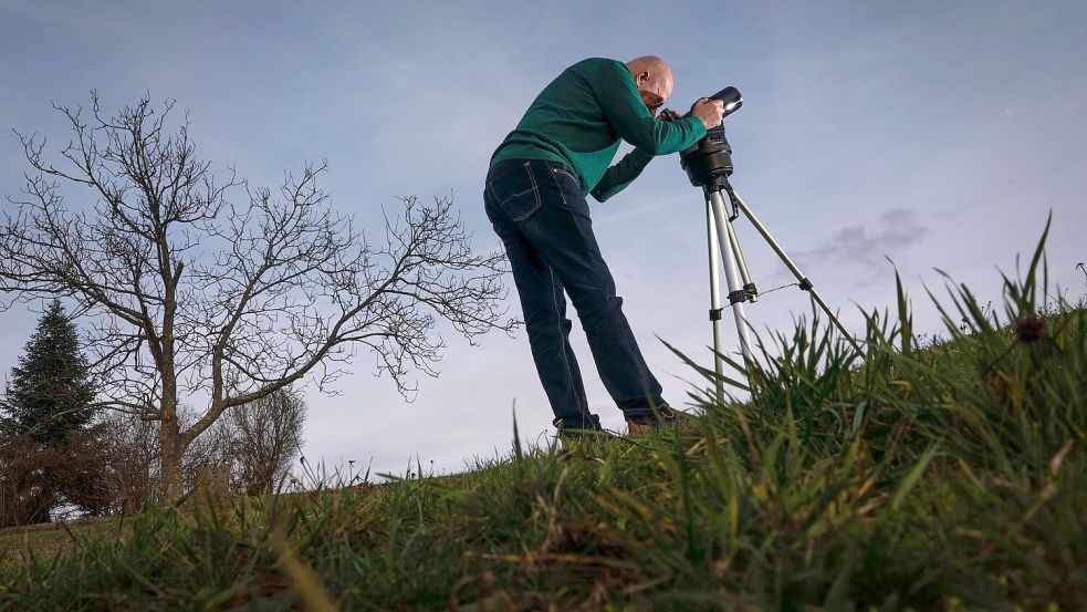 Die Zahl der Meldungen bei den Hobbyastronomen von Cenap wächst stetig seit einigen Jahren. (Archivbild) Foto: Frank Rumpenhorst