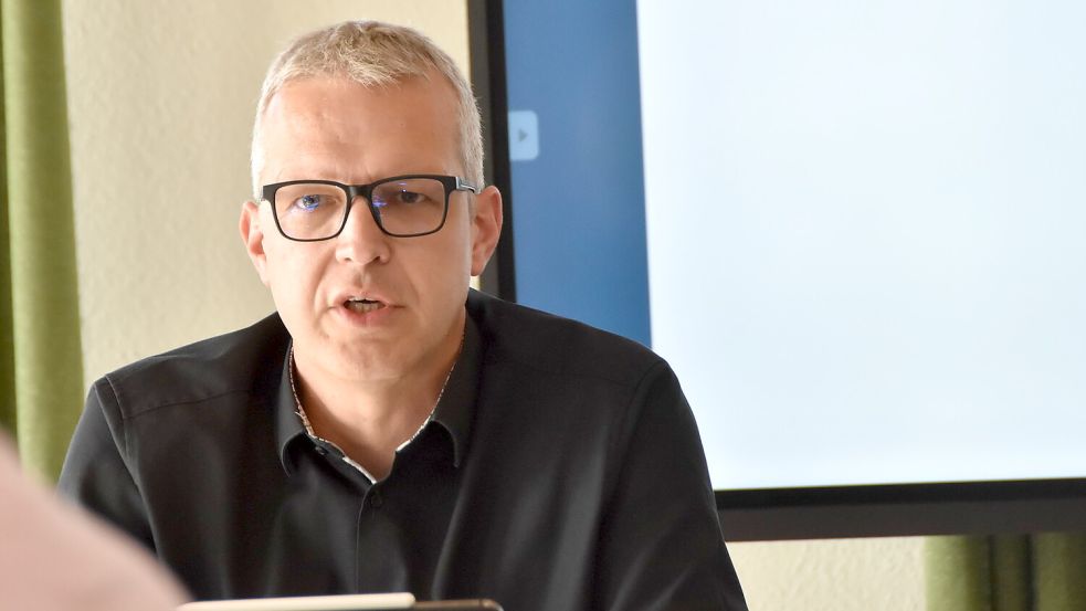 Jochen Behrends kandidiert als Einzelbewerber, der von der SPD unterstützt wird. Foto: Thomas Dirks