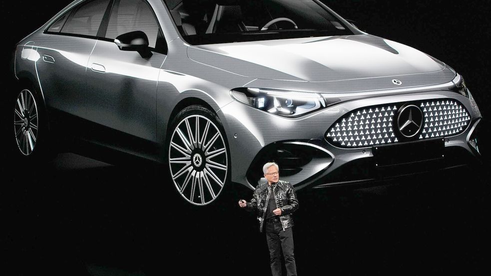 Den aktuellen Stand der Technik demonstriert Nvidia zusammen mit Mercedes-Benz im neuen CLA. Foto: John Locher/AP/dpa