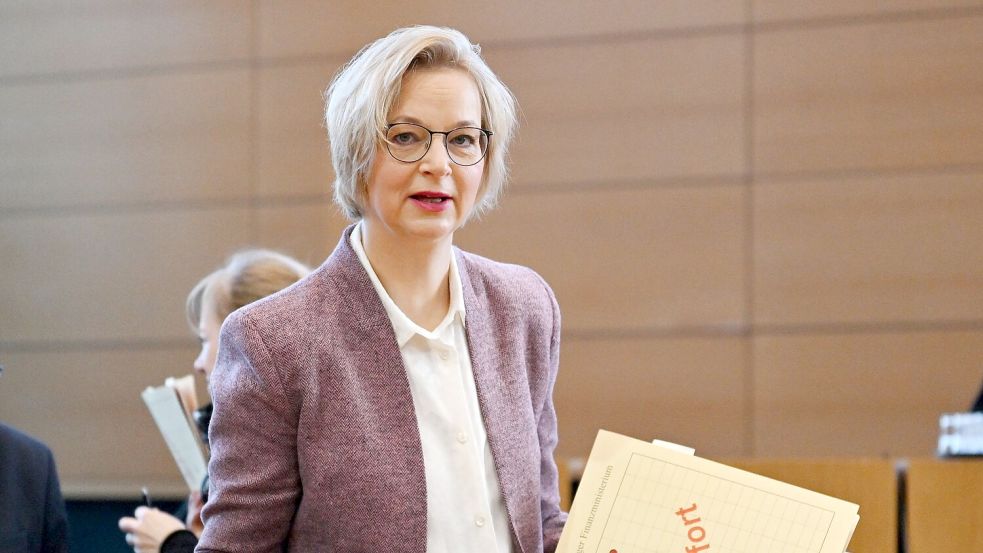 Die Thüringerin Katja Wolf liegt immer wieder mit Wagenknecht im Clinch. (Archivbild) Foto: Martin Schutt