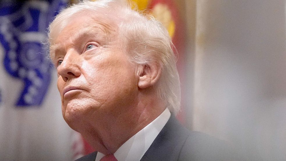 Trump will Grönland seit vielen Jahren. (Archivbild) Foto: Julia Demaree Nikhinson/AP/dpa