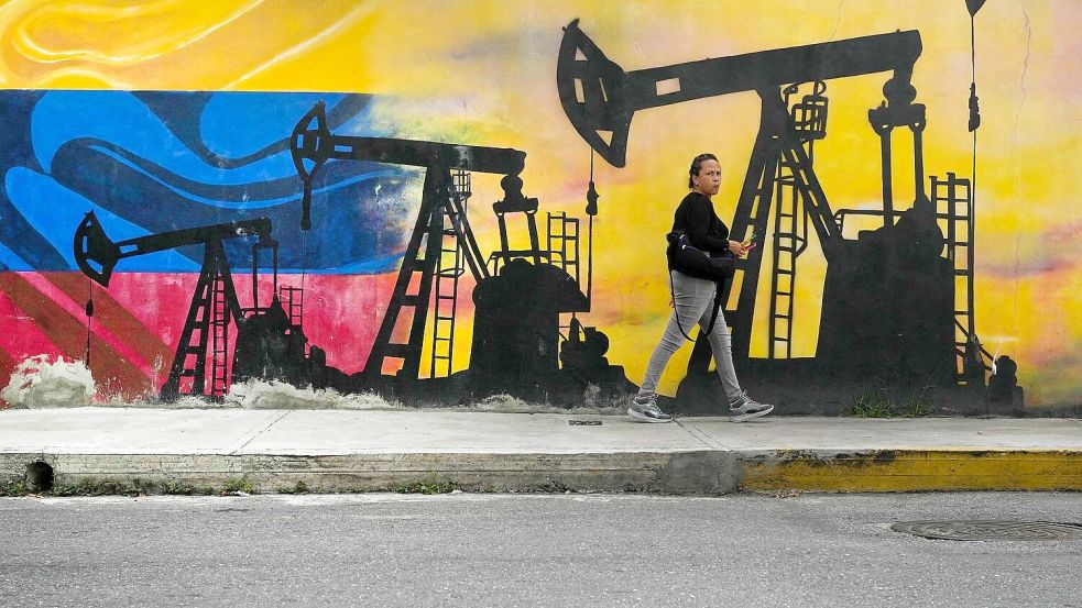 Erdöl ist das wichtigste Exportprodukt Venezuelas. Foto: Matias Delacroix/AP/dpa