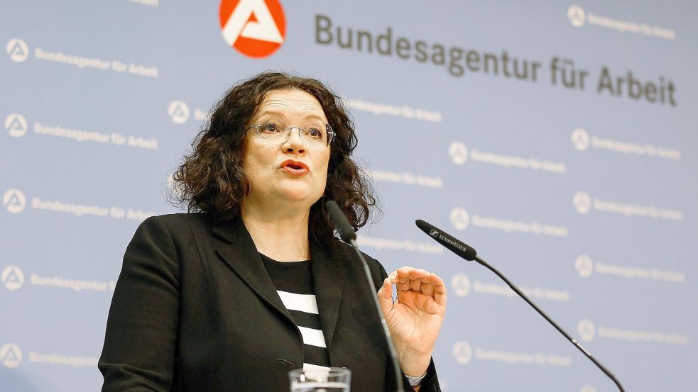 2026 wird nach Ansicht von BA-Chefin Andrea Nahles für den Arbeitsmarkt ein Jahr mit Licht und Schatten. Foto: Daniel Löb