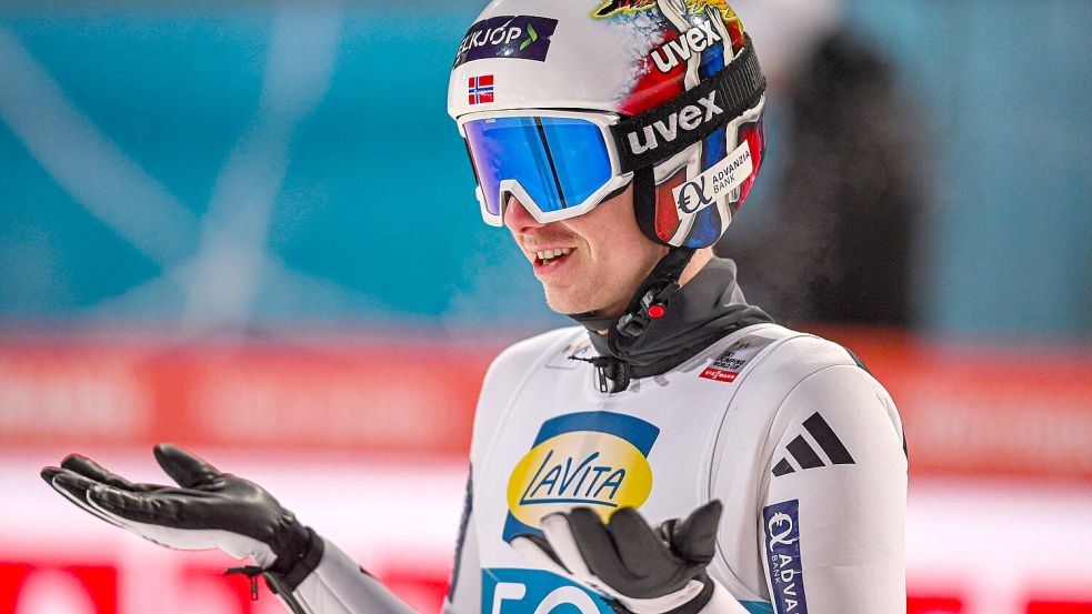 Halvor Egner Granerud gewann 2023 die Vierschanzentournee. Foto: IMAGO/Newspix