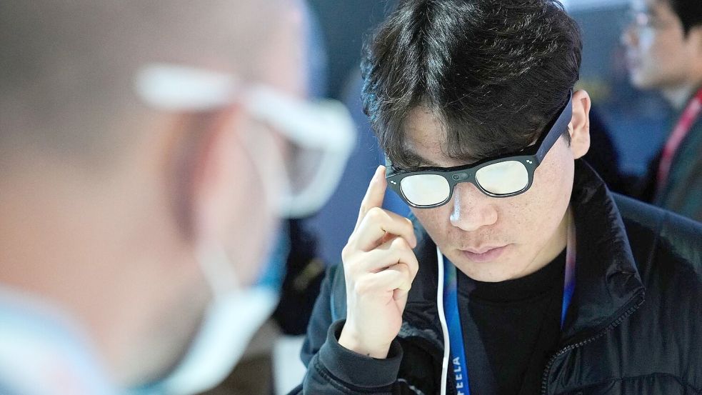 Smarte Brillen waren auf der CES sehr populär. Foto: John Locher/AP/dpa