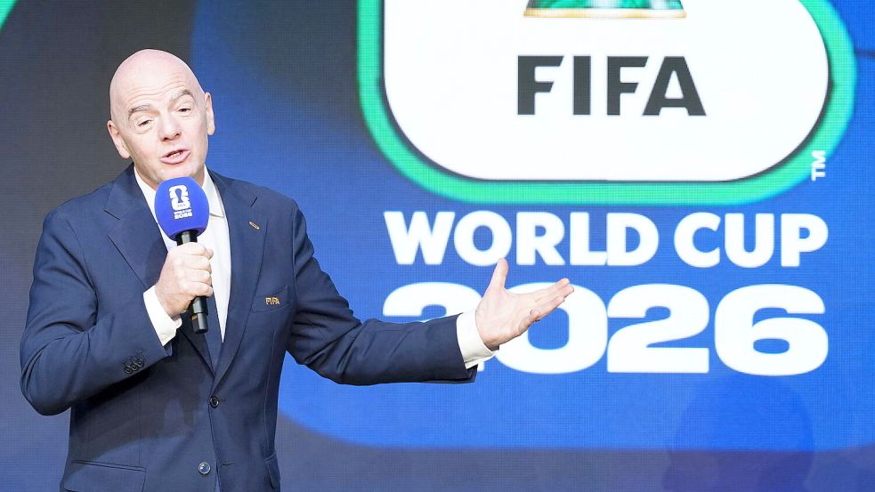 FIFA-Präsident Infantino schwärmt von der neuen Technik. Foto: IMAGO/Xinhua