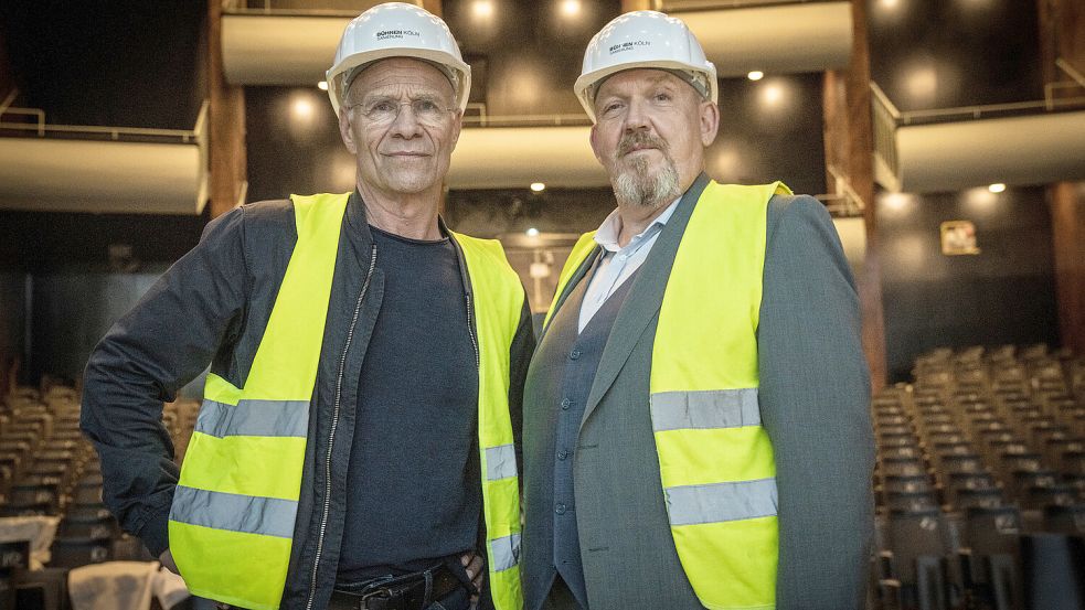 Die Kommissare Max Ballauf (Klaus J. Behrendt, l.) und Freddy Schenk (Dietmar Bär) sorgen für weitere Verzögerungen bei der Sanierung des Kölner Opernhauses. Foto: WDR Kommunikation/Redaktion Bild
