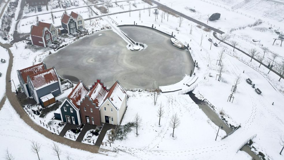 Viele Landschaften sind seit Tagen verschneit - auch in Regionen, in denen das mittlerweile eher selten vorkommt. Foto: Lars Penning