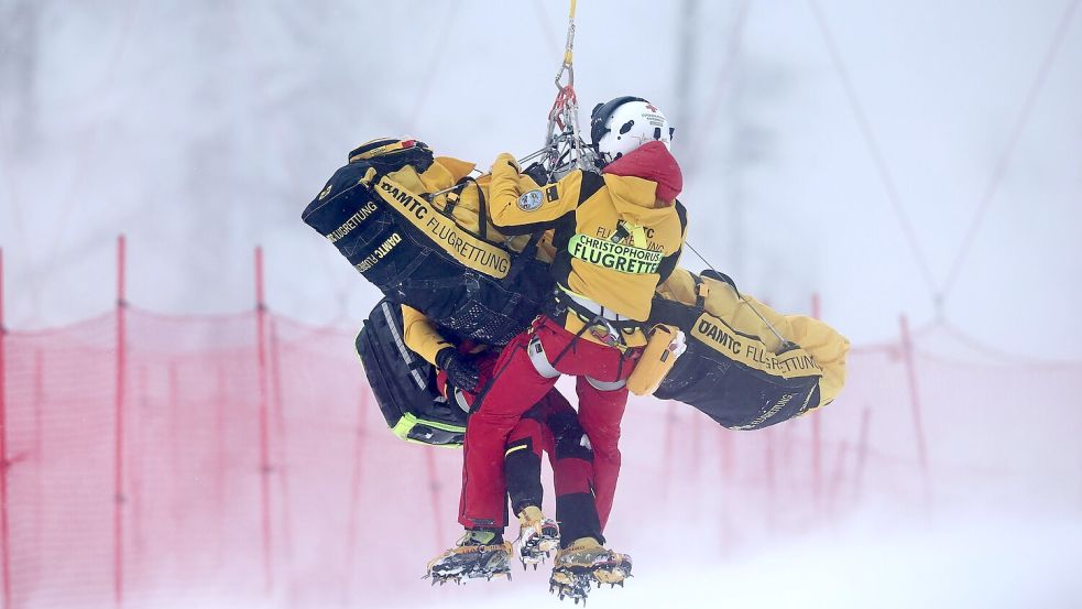 Die Österreicherin Magdalena Egger stürzte in Zauchensee schwer. Foto: Marco Trovati/AP/dpa